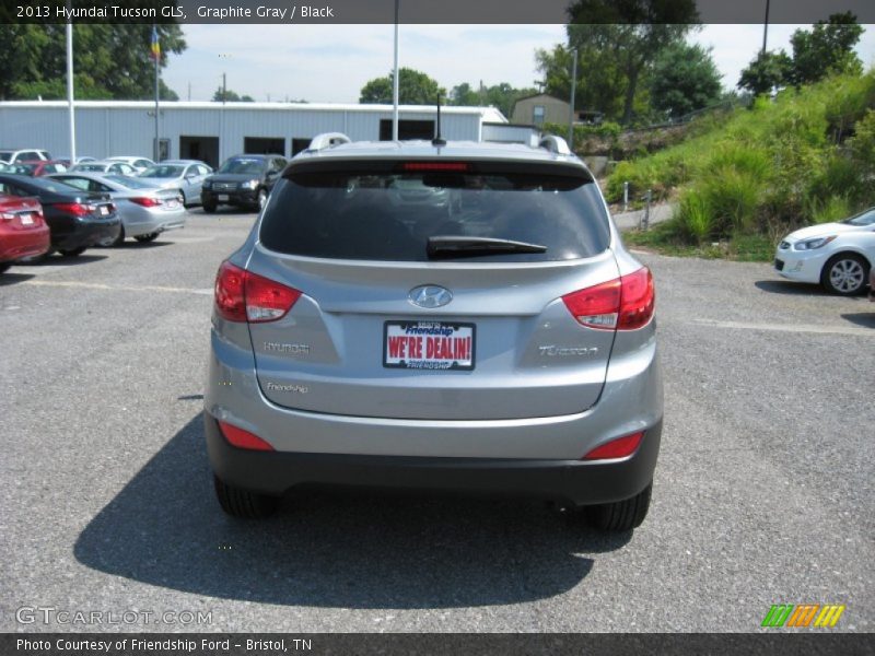 Graphite Gray / Black 2013 Hyundai Tucson GLS
