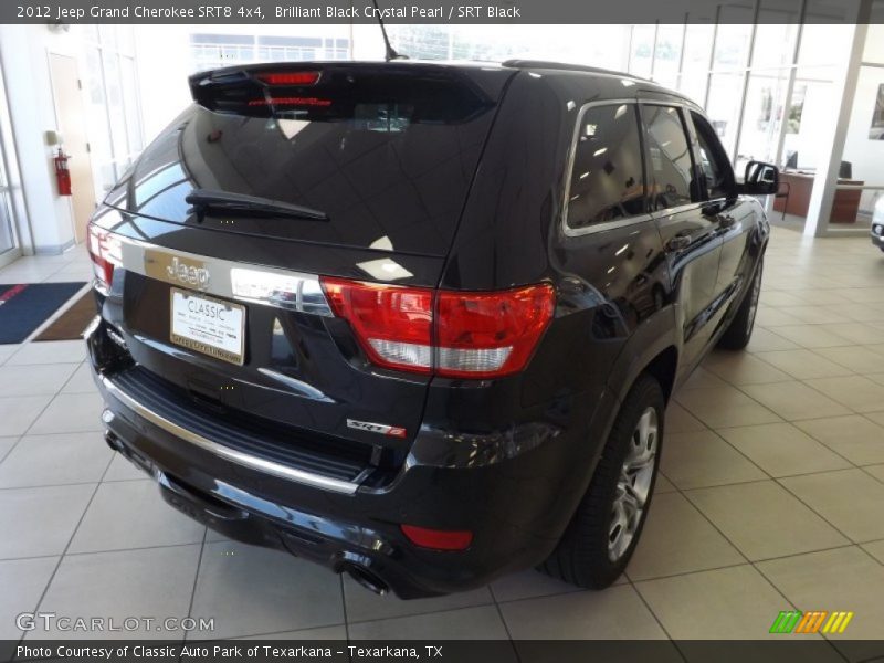 Brilliant Black Crystal Pearl / SRT Black 2012 Jeep Grand Cherokee SRT8 4x4