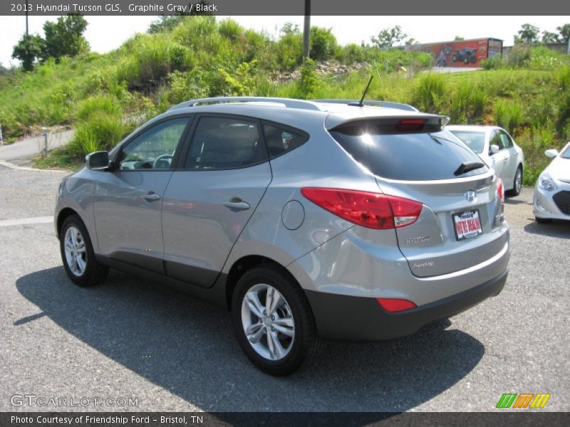 Graphite Gray / Black 2013 Hyundai Tucson GLS