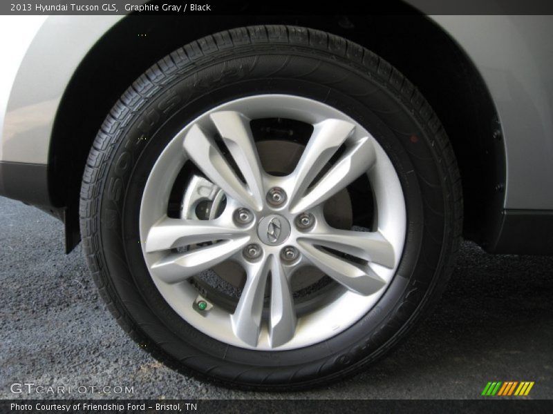 Graphite Gray / Black 2013 Hyundai Tucson GLS