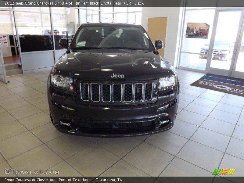 Brilliant Black Crystal Pearl / SRT Black 2012 Jeep Grand Cherokee SRT8 4x4