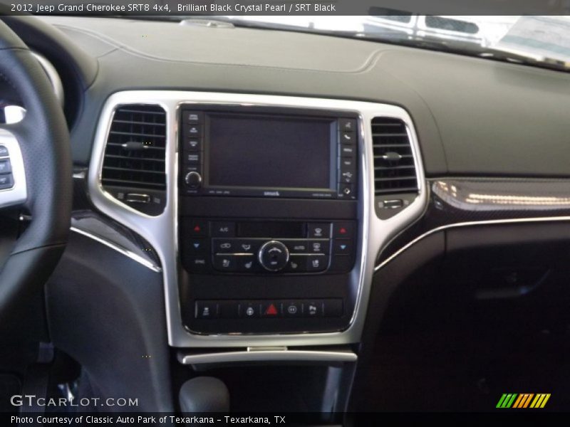 Brilliant Black Crystal Pearl / SRT Black 2012 Jeep Grand Cherokee SRT8 4x4