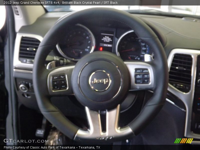 Brilliant Black Crystal Pearl / SRT Black 2012 Jeep Grand Cherokee SRT8 4x4