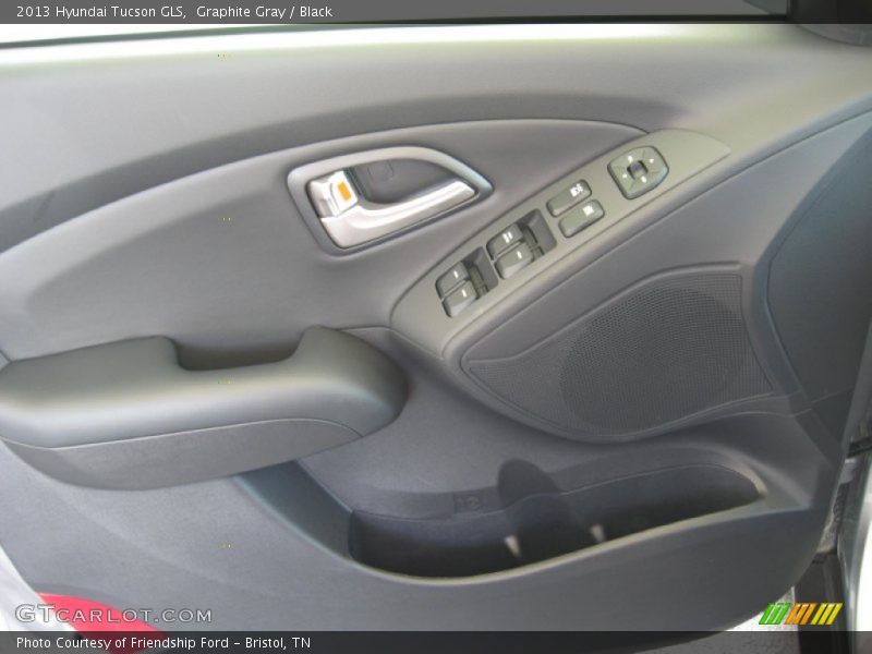 Graphite Gray / Black 2013 Hyundai Tucson GLS
