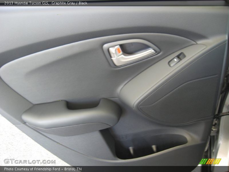 Graphite Gray / Black 2013 Hyundai Tucson GLS