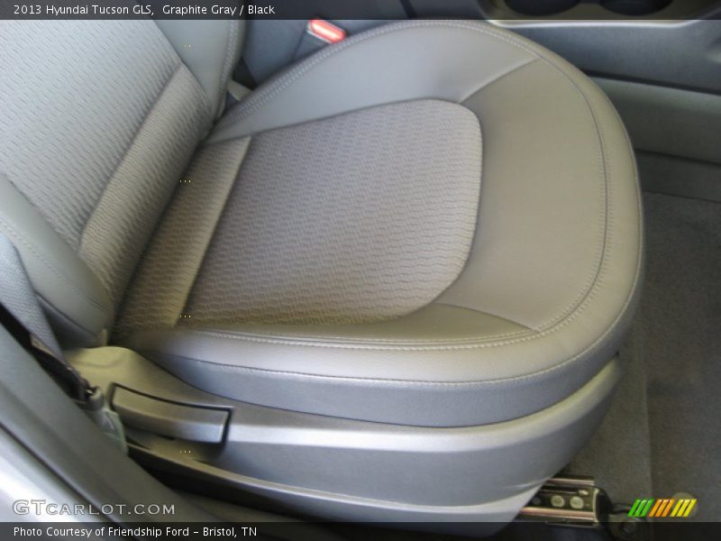 Graphite Gray / Black 2013 Hyundai Tucson GLS