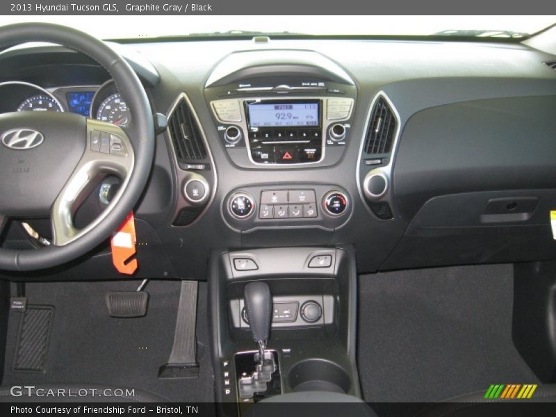 Graphite Gray / Black 2013 Hyundai Tucson GLS