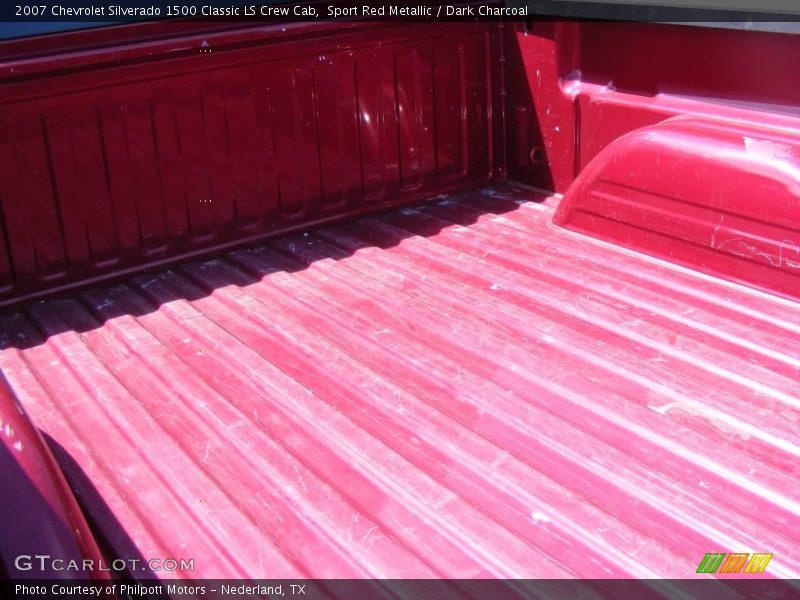 Sport Red Metallic / Dark Charcoal 2007 Chevrolet Silverado 1500 Classic LS Crew Cab
