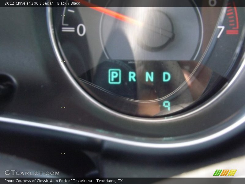 Black / Black 2012 Chrysler 200 S Sedan