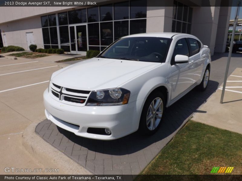 New Bright White / Black 2013 Dodge Avenger SXT