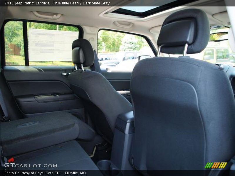 True Blue Pearl / Dark Slate Gray 2013 Jeep Patriot Latitude