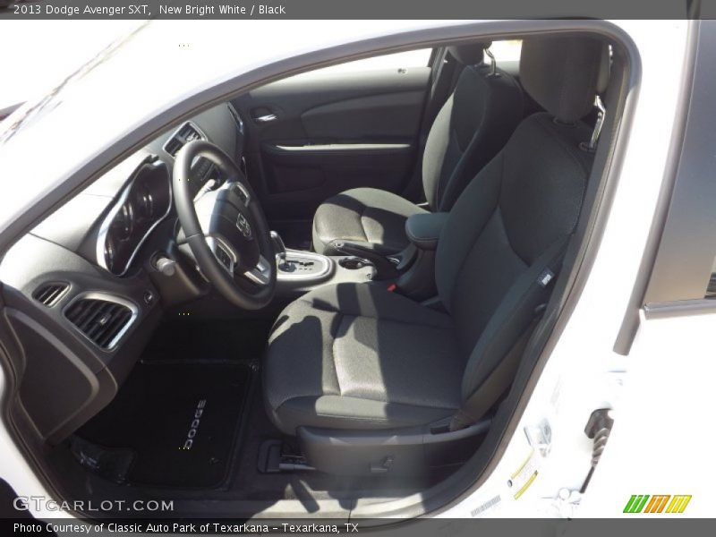 New Bright White / Black 2013 Dodge Avenger SXT