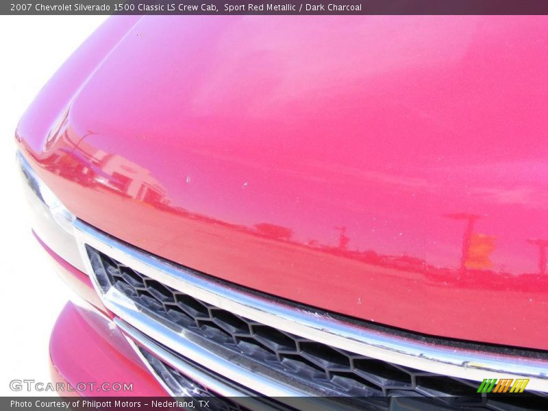 Sport Red Metallic / Dark Charcoal 2007 Chevrolet Silverado 1500 Classic LS Crew Cab