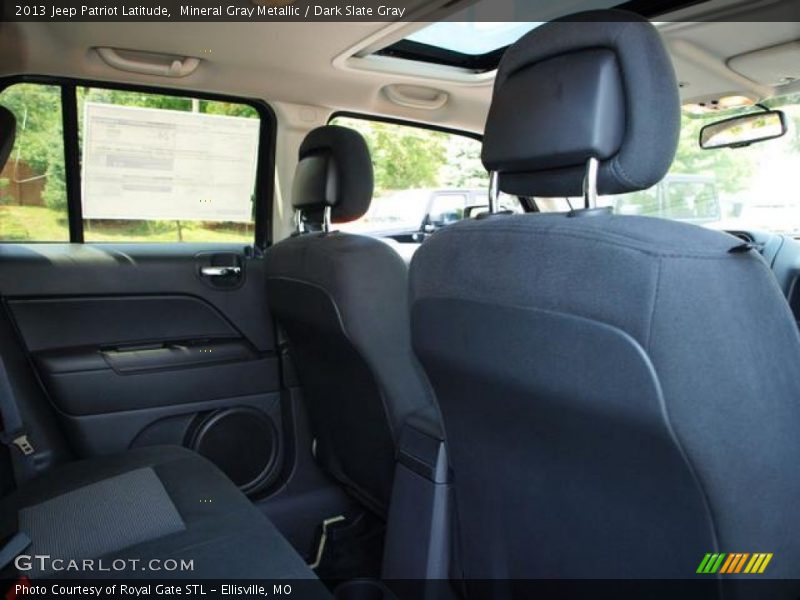 Mineral Gray Metallic / Dark Slate Gray 2013 Jeep Patriot Latitude