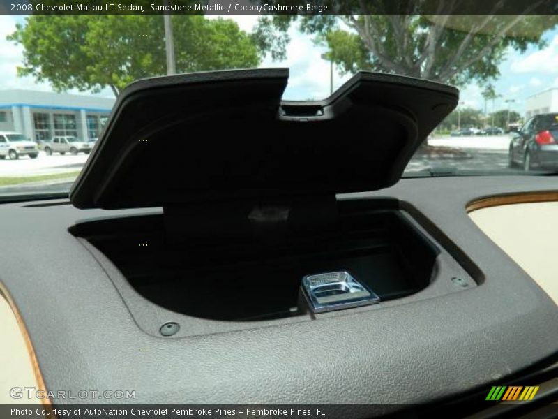 Sandstone Metallic / Cocoa/Cashmere Beige 2008 Chevrolet Malibu LT Sedan