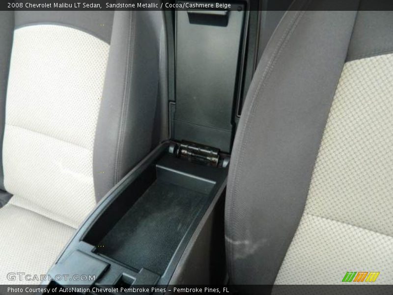Sandstone Metallic / Cocoa/Cashmere Beige 2008 Chevrolet Malibu LT Sedan