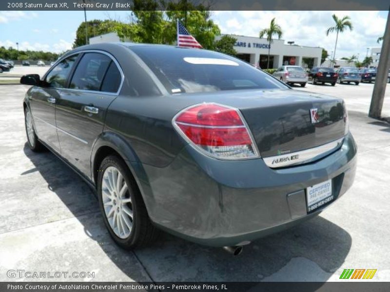 Techno Gray / Black 2008 Saturn Aura XR