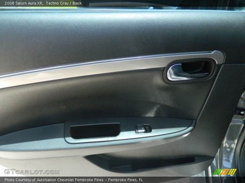 Techno Gray / Black 2008 Saturn Aura XR
