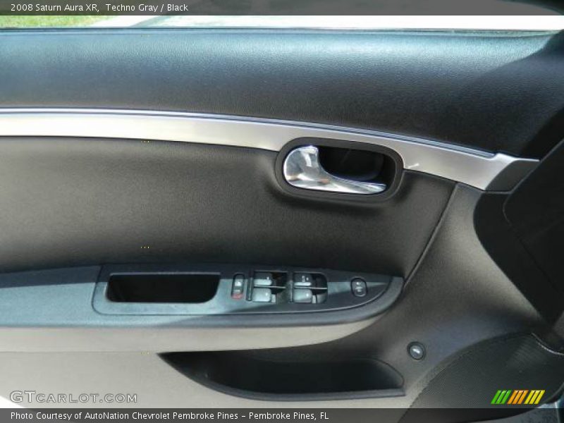 Techno Gray / Black 2008 Saturn Aura XR