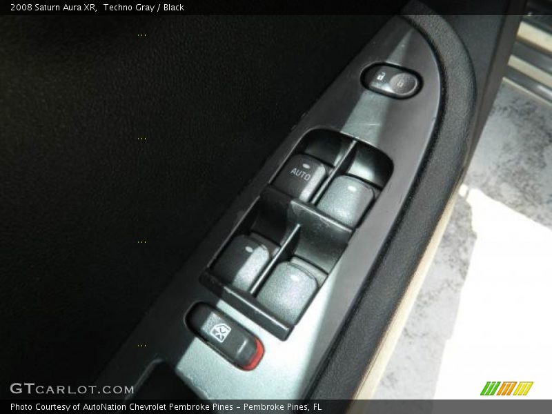 Techno Gray / Black 2008 Saturn Aura XR
