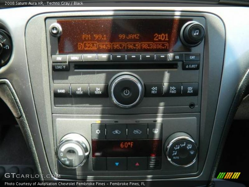 Techno Gray / Black 2008 Saturn Aura XR