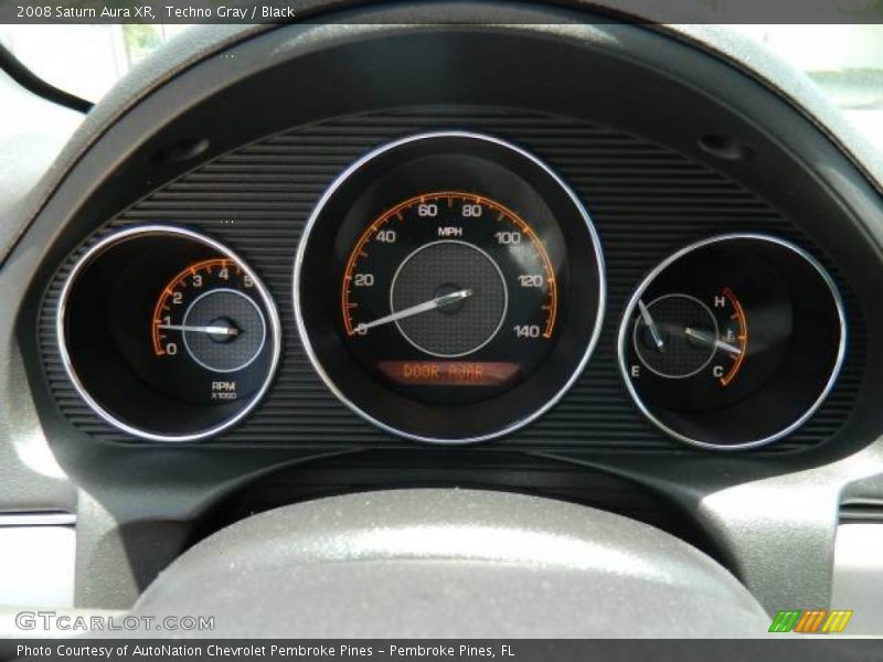 Techno Gray / Black 2008 Saturn Aura XR