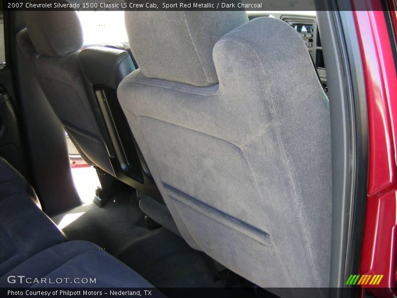 Sport Red Metallic / Dark Charcoal 2007 Chevrolet Silverado 1500 Classic LS Crew Cab