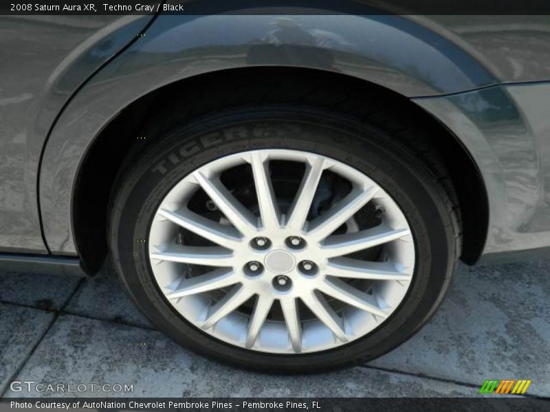Techno Gray / Black 2008 Saturn Aura XR