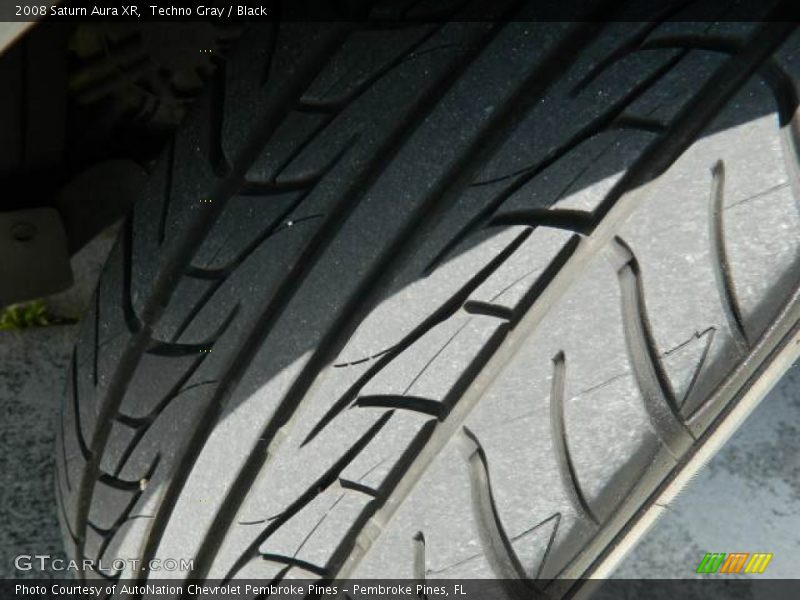Techno Gray / Black 2008 Saturn Aura XR