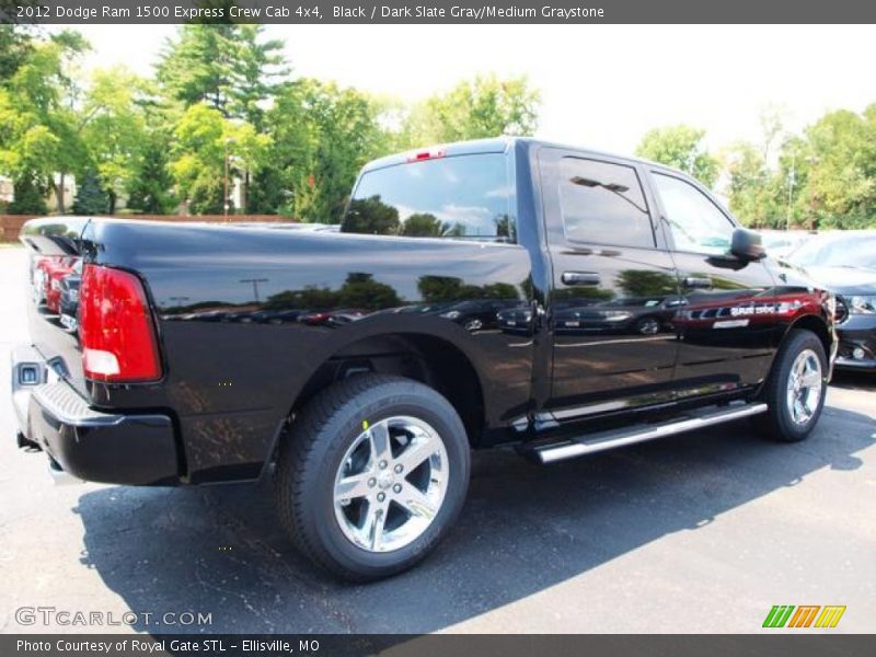 Black / Dark Slate Gray/Medium Graystone 2012 Dodge Ram 1500 Express Crew Cab 4x4