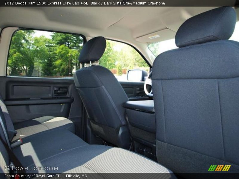 Black / Dark Slate Gray/Medium Graystone 2012 Dodge Ram 1500 Express Crew Cab 4x4