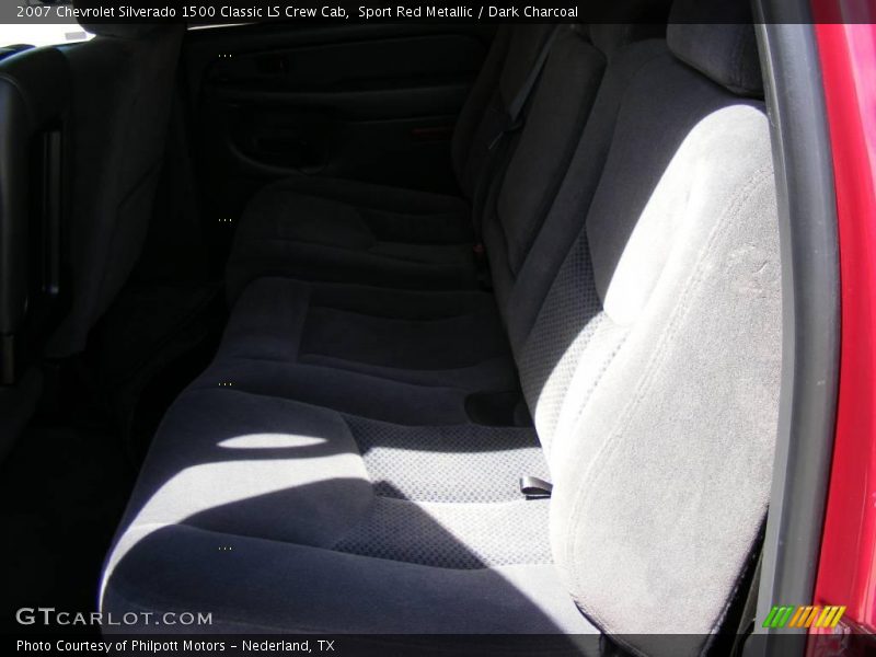 Sport Red Metallic / Dark Charcoal 2007 Chevrolet Silverado 1500 Classic LS Crew Cab