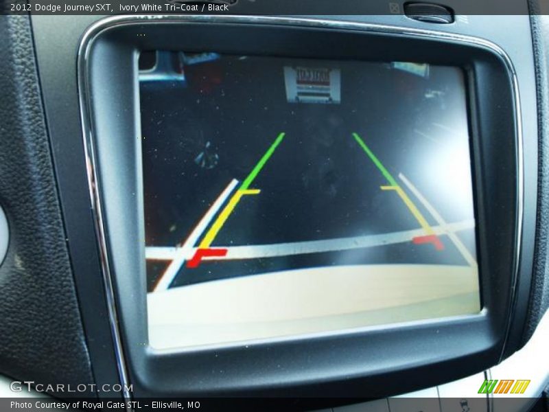 Ivory White Tri-Coat / Black 2012 Dodge Journey SXT