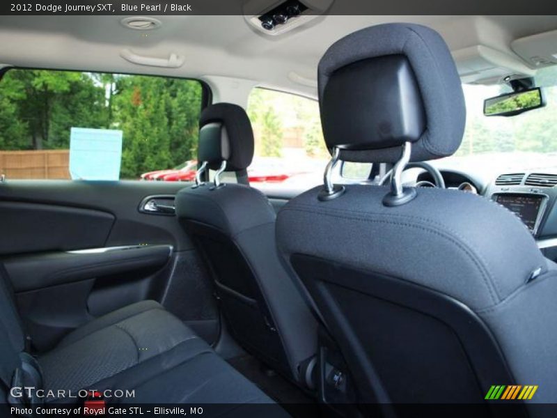Blue Pearl / Black 2012 Dodge Journey SXT