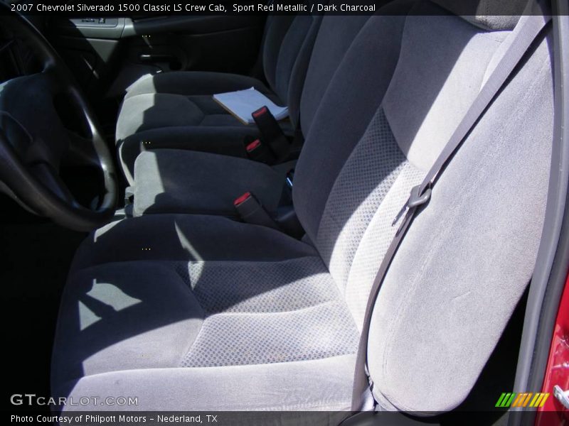 Sport Red Metallic / Dark Charcoal 2007 Chevrolet Silverado 1500 Classic LS Crew Cab