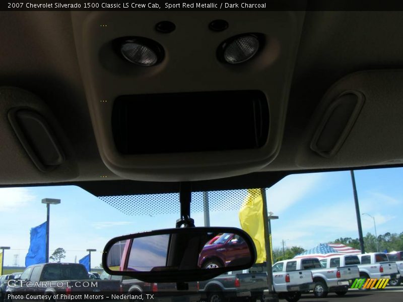 Sport Red Metallic / Dark Charcoal 2007 Chevrolet Silverado 1500 Classic LS Crew Cab