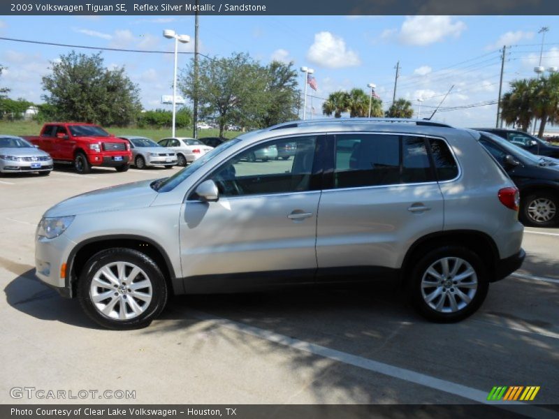 Reflex Silver Metallic / Sandstone 2009 Volkswagen Tiguan SE