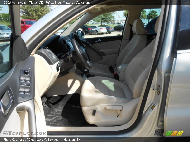 Reflex Silver Metallic / Sandstone 2009 Volkswagen Tiguan SE