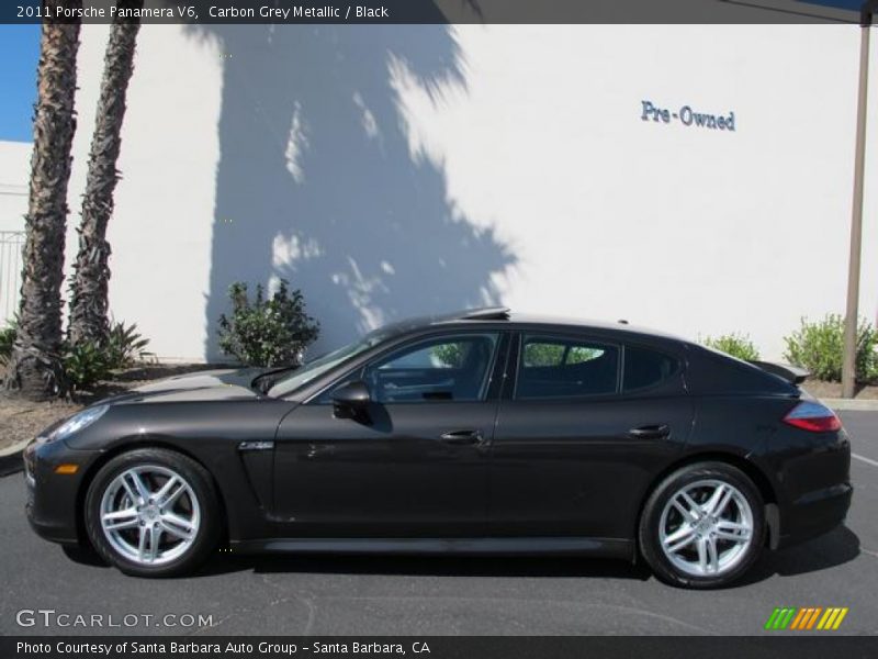 Carbon Grey Metallic / Black 2011 Porsche Panamera V6