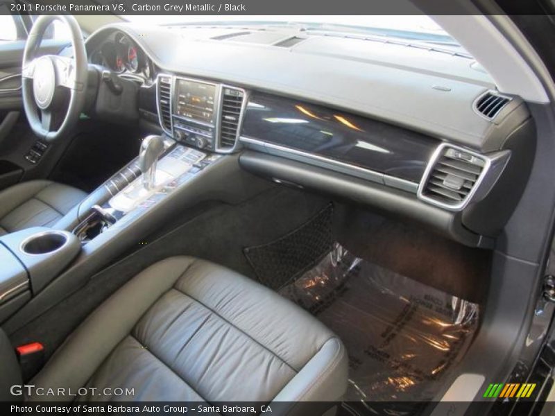 Carbon Grey Metallic / Black 2011 Porsche Panamera V6