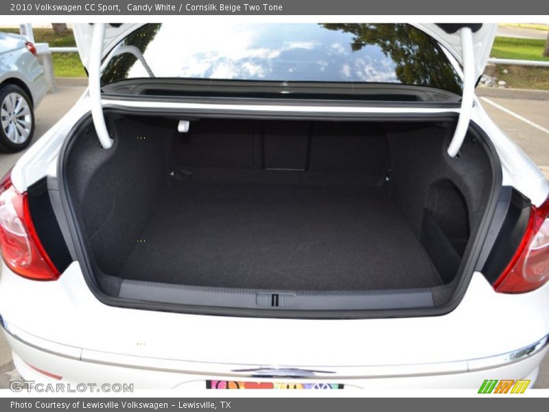 Candy White / Cornsilk Beige Two Tone 2010 Volkswagen CC Sport