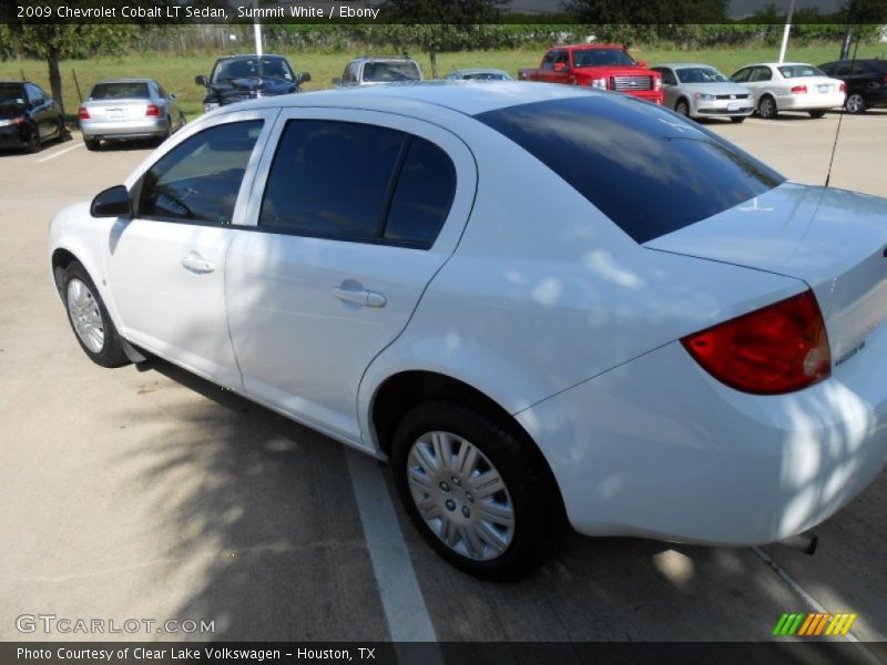 Summit White / Ebony 2009 Chevrolet Cobalt LT Sedan