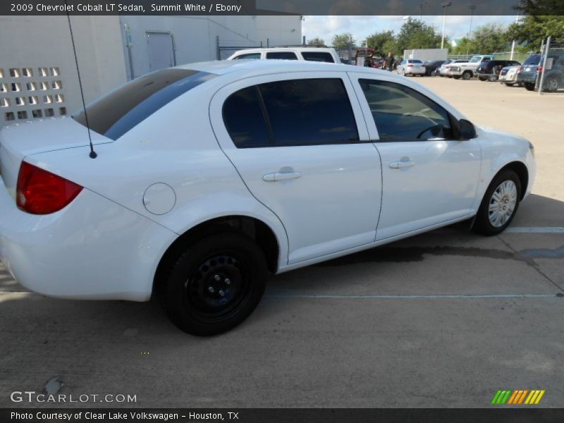 Summit White / Ebony 2009 Chevrolet Cobalt LT Sedan