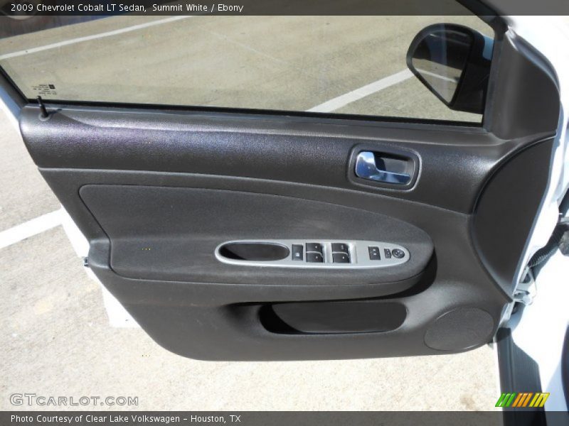 Summit White / Ebony 2009 Chevrolet Cobalt LT Sedan