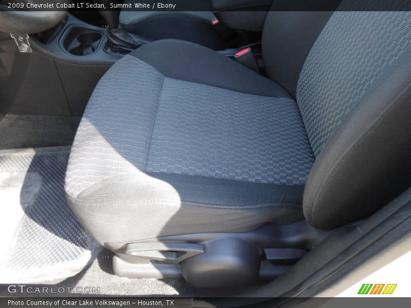 Summit White / Ebony 2009 Chevrolet Cobalt LT Sedan