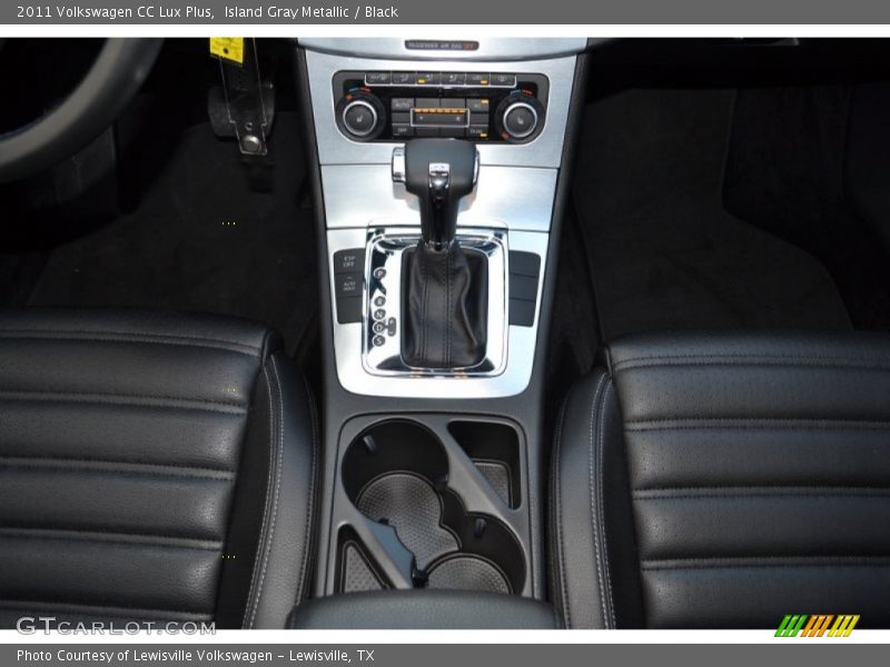 Island Gray Metallic / Black 2011 Volkswagen CC Lux Plus