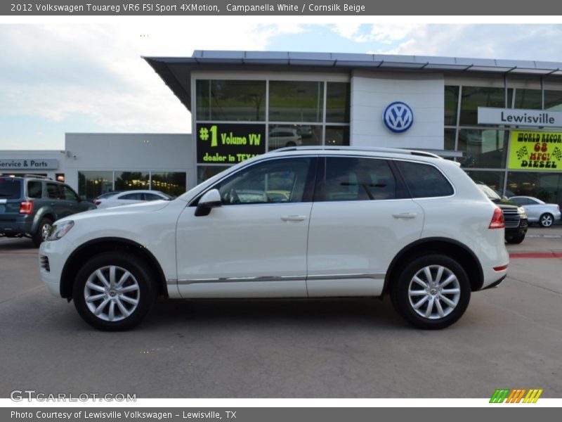 Campanella White / Cornsilk Beige 2012 Volkswagen Touareg VR6 FSI Sport 4XMotion