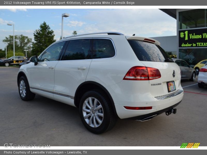 Campanella White / Cornsilk Beige 2012 Volkswagen Touareg VR6 FSI Sport 4XMotion