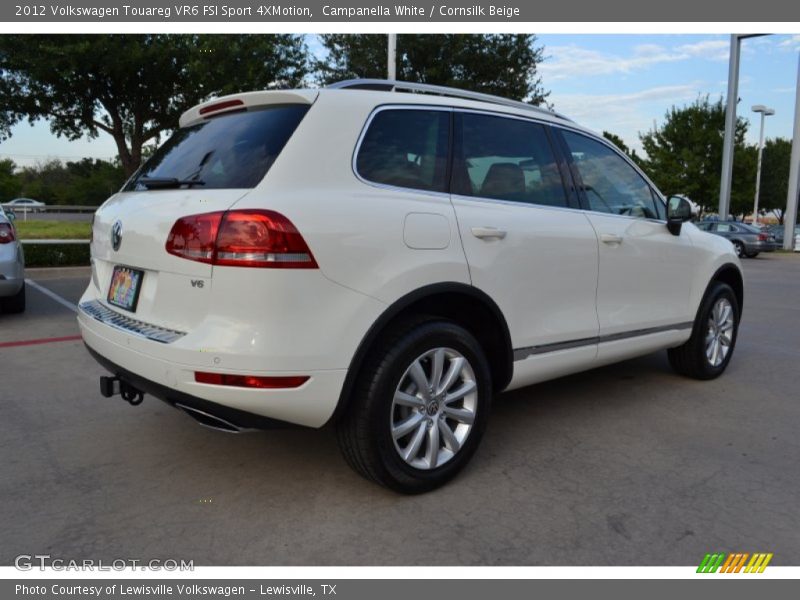 Campanella White / Cornsilk Beige 2012 Volkswagen Touareg VR6 FSI Sport 4XMotion