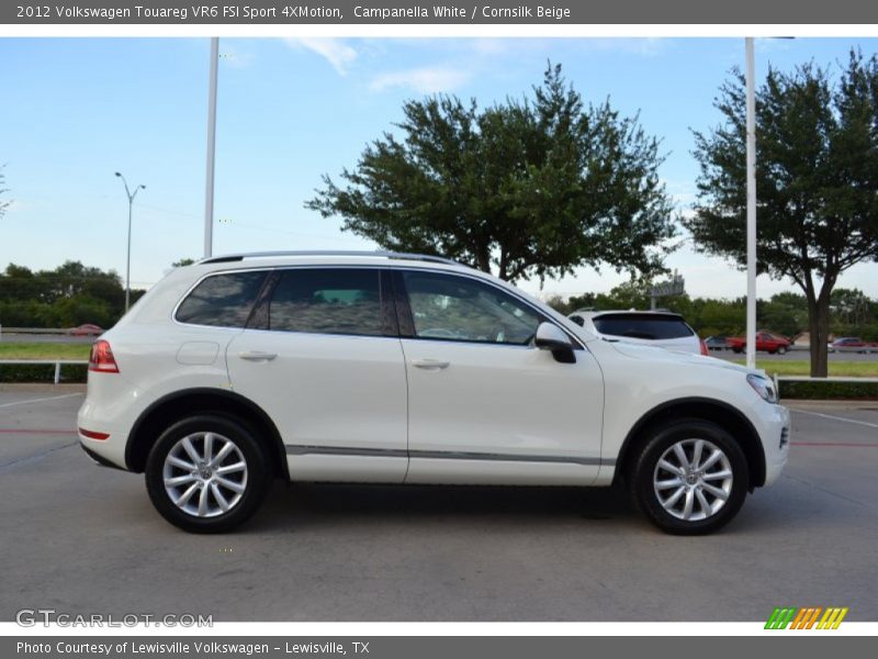 Campanella White / Cornsilk Beige 2012 Volkswagen Touareg VR6 FSI Sport 4XMotion